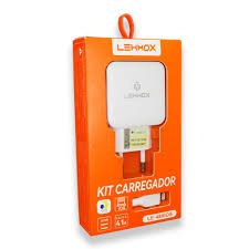 Adaptador + Cabo Micro USB LE-601Micro - Lehmox
