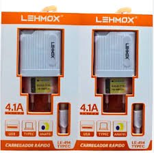 Adaptador + Cabo Micro USB Carregador Rápido LE-494 - Lehmox