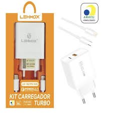 Adaptador + Cabo Turbo IOS - LE-182PD - Lehmox