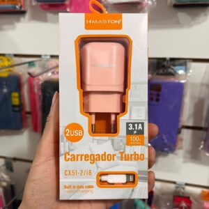 Adaptador +Cabo IOS Turbo 2 USB CX51-2/i8 - H'maston