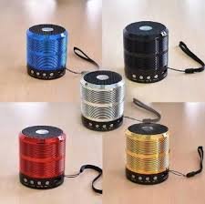 Caixa De Som Sem Fio Metallica Bluetooth WS-887 - Shinymax