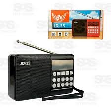 Rádio Portátil FM JD- 35 - Ltomex