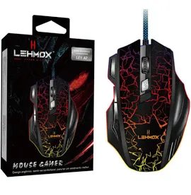 Mouse Gamer Led Rgb 3200 LE-A7 - Lehmox
