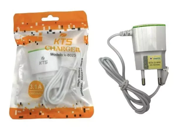 Kit Carregador Micro-USB K-8023 - KTS
