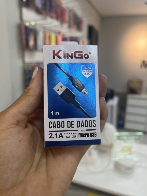 Cabo De Dados 1m V8 - Kingo