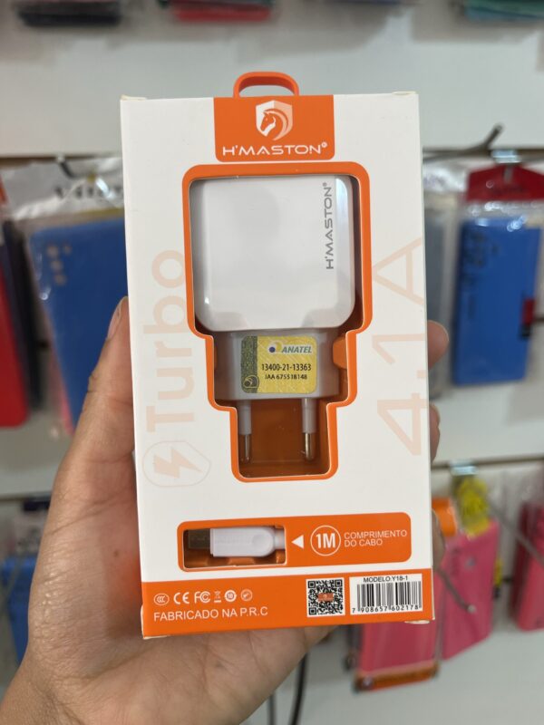 Cabo + Adaptador Micro USB Turbo Y18-1 - H’maston