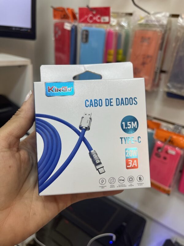 Cabo Turbo Tipo-C 20W 1.5m - KinGo