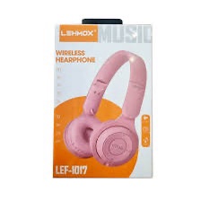 Fone De Ouvido Bluetooth Rosa LEF-1017 - Lehmox