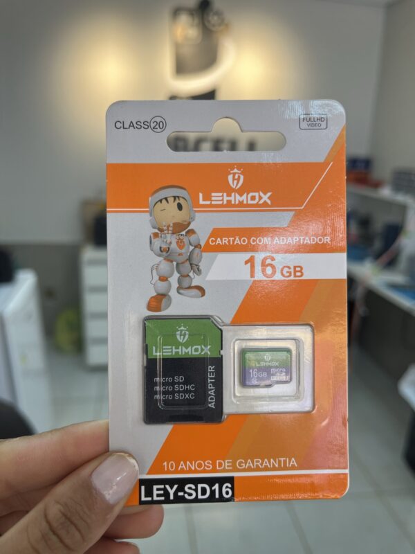 Cartão De Memória Com Adaptador 16GB