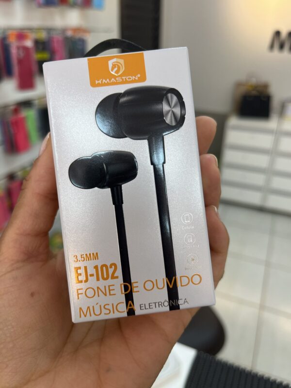 Fone de Ouvido Estéreo EJ-102  - H'Maston