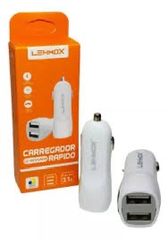 Carregador Veicular rápido LE-507FUNTE - Lehmox