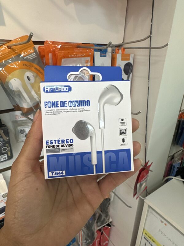 Fone de Ouvido Estério T-644 - HITurbo