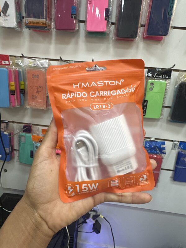 Kit Carregador Tipo C LR18-3 - H’Maston