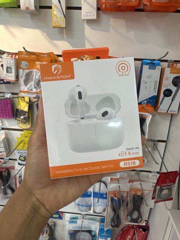 Fone de Ouvido Bluetooth RS16 - H'Maston