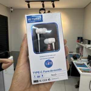 Fone De Ouvido Extra Bass T-615- Hi-Turbo