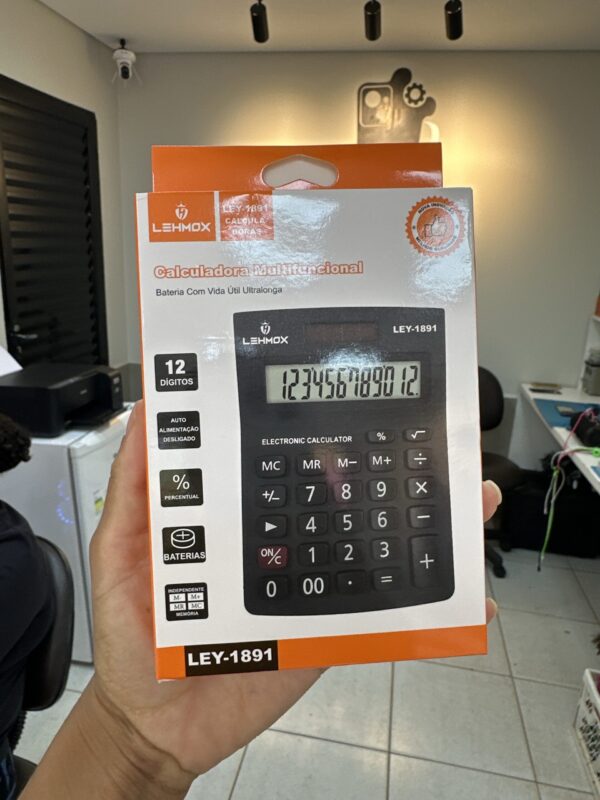 Calculadora Multifuncional LEY-1891 - Lehmox