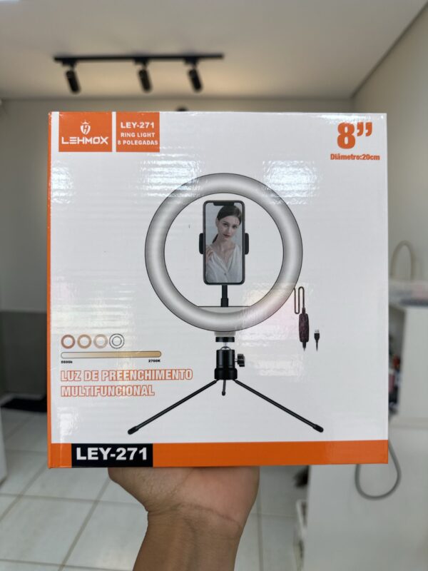 Ring Light Multifuncional ´8´ Ley-271 - Lehmox