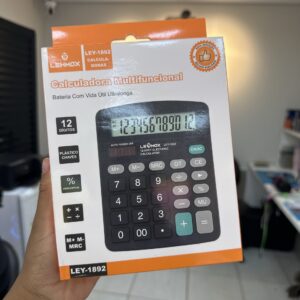Calculadora Multifuncional LEY-1892 - Lehmox