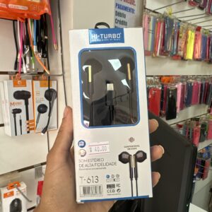 Fone de Ouvido Tipo C T-613 - Hi-Turbo