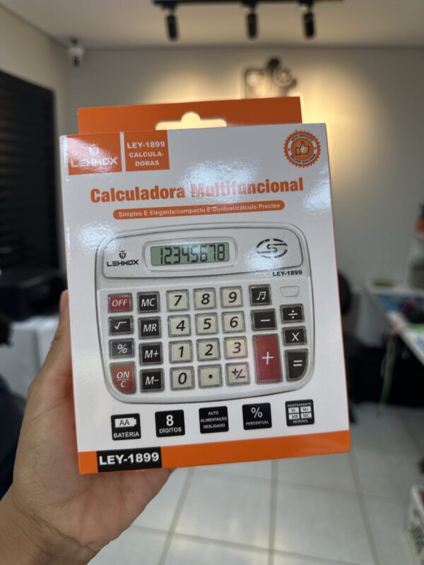 Calculadora Multifuncional LEY-1899 - Lehmox