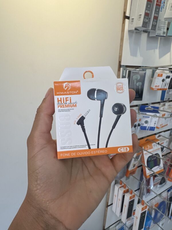 Fone de Ouvido P2 - C18 - H'Maston