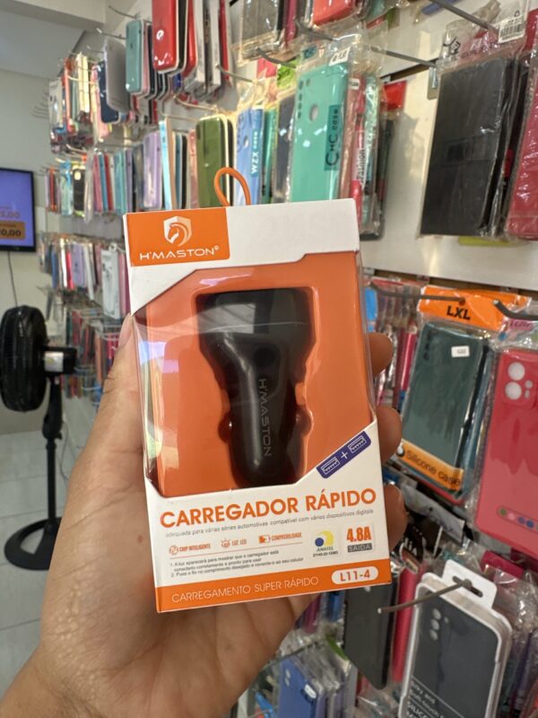 Carregador Veicular USB - L11-4 - H'Maston
