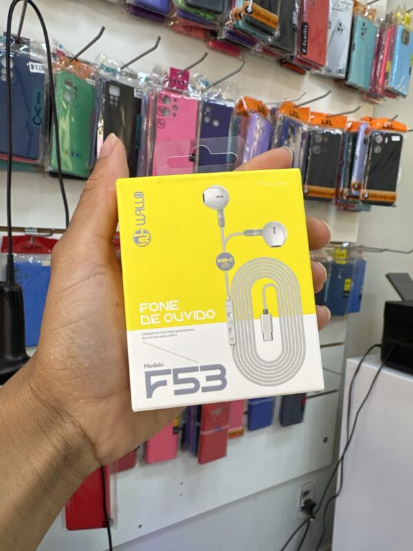Fone De Ouvido USB-C F53- Wallo