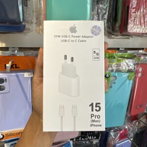 Adaptador +Cabo Apple USB tipo C 15 Pro Max - Apple