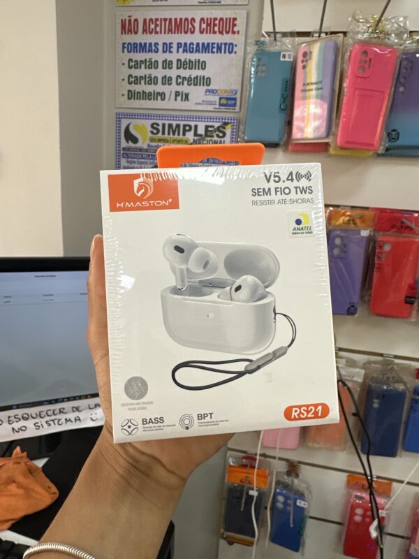 Fone Bluetooth RS-21 - H'maston