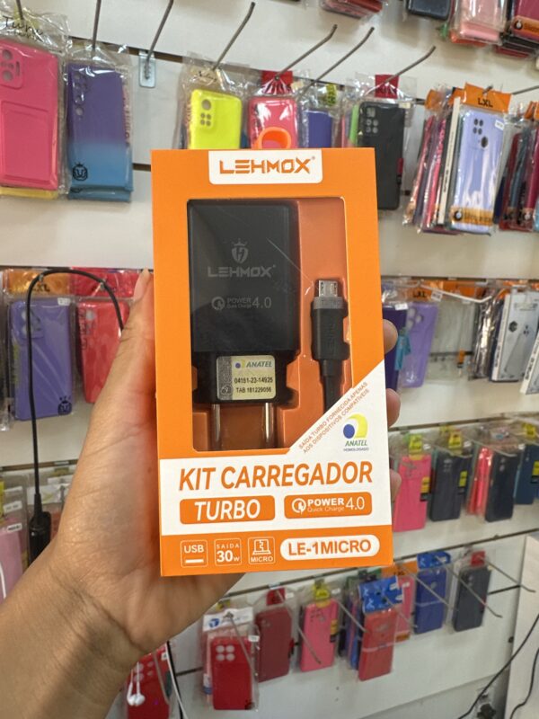 Kit Carregador Turbo LE-1MICRO - Lehmox