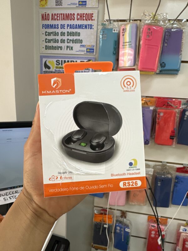 Fone Bluetooth RS-26 - H'maston