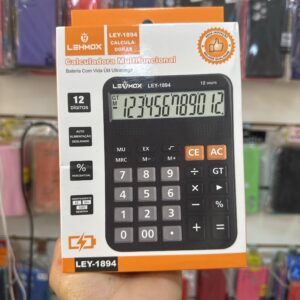 Calculadora Multifuncional LEY-1894 - Lehmox