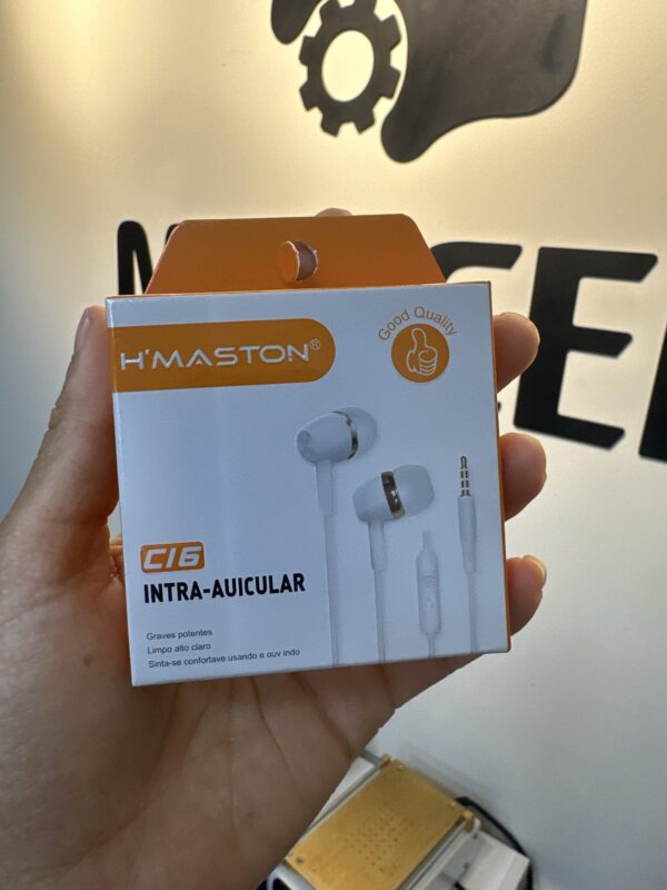 Fone de Ouvido P2 - C16 - H'Maston