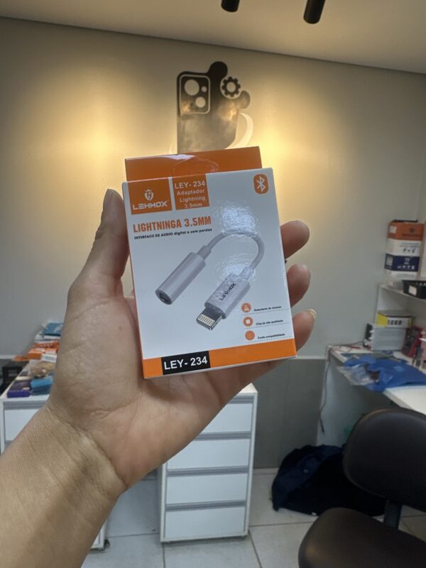 Adaptador Lightning 3.5mm LEY-234 - Lehmox