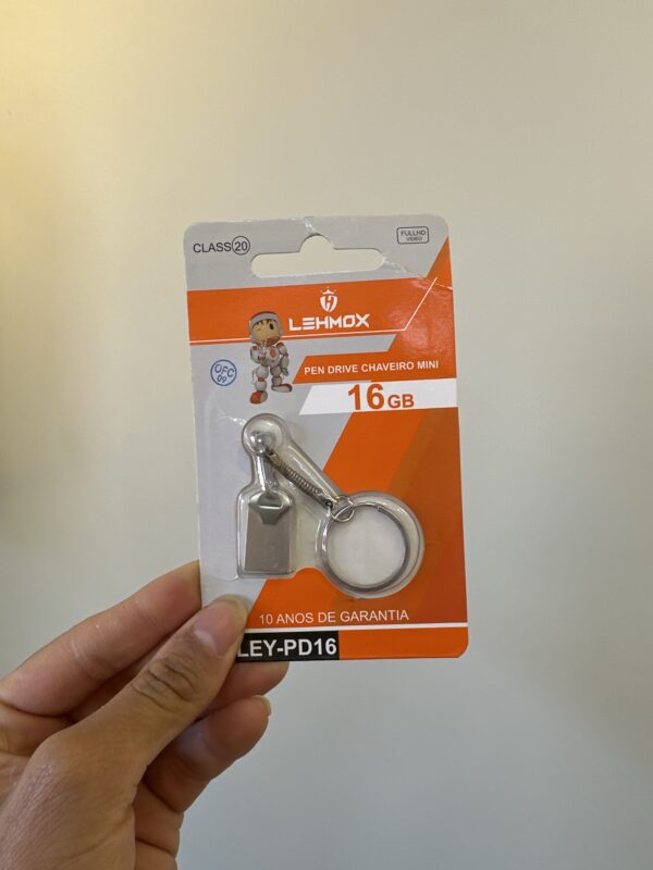Pen Drive Chaveiro 16GB - Lehmox