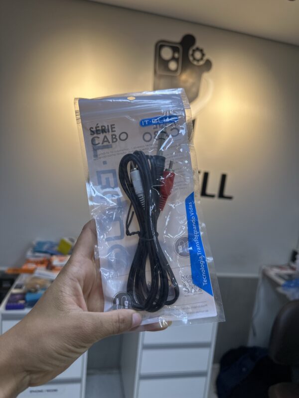 Cabo P10 para 2RCA LE-1010 - It.Blue