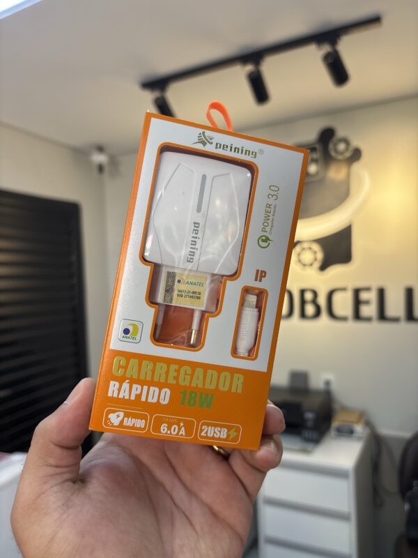 Carregador Rápido 18W IOS PEI213 - Peining