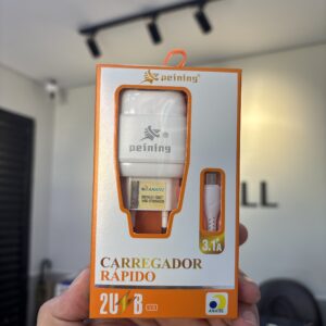Carregador Rápido V8 PEI207V8 - Peining