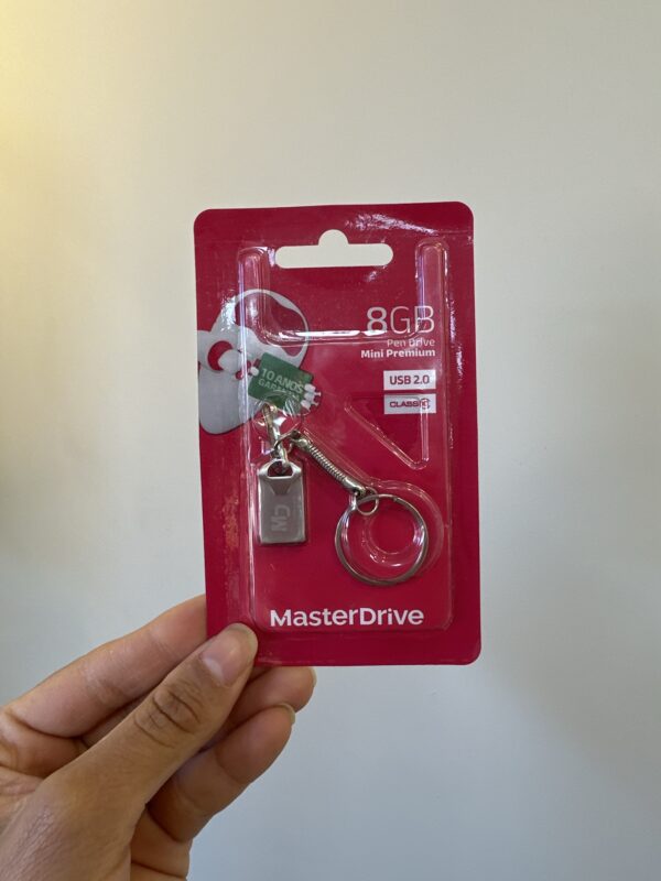 Pen Drive Chaveiro 8GB - MasterDrive