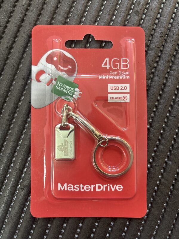 Pen Drive Chaveiro 4GB - MasterDrive