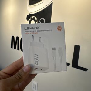Carregador IOS USB-C 45W LE-405 - LEHMOX