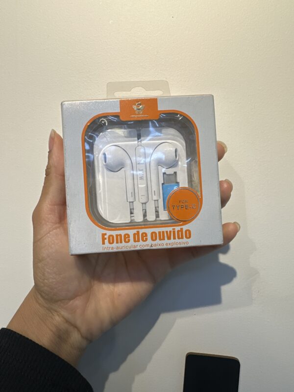 Fone De Ouvido Tipo C