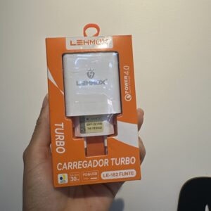 Adaptador Carregador Turbo LE-182FUNTE - Lehmox