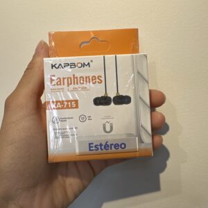 Fone De Ouvido Earphones KA-715 - Kapbom
