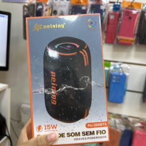 Caixa De Som Sem Fio 15W Pei-266BTS