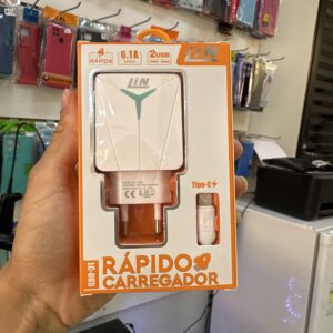 Adaptador + Cabo Tipo Rápido C LC-085 - Lin