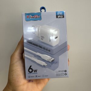 Adaptador + Cabo Lightning C U102 - Kingo