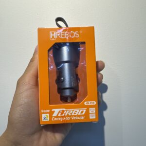 Carregador Veicular Turbo 20w HS-355 - H’Maston