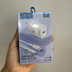 Adaptador + Cabo Tipo C U102 - Kingo