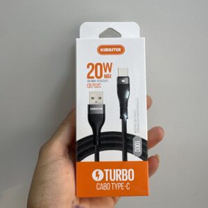 Cabo Tipo C Turbo 20w - Kimaster